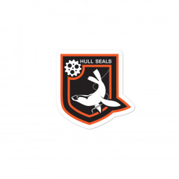 Hull Seals Shield Bubble-free stickers